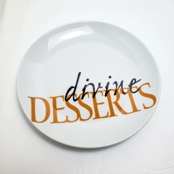 Fitz and Floyd Color Dessert Plates 4pcs - Picture 9 of 14